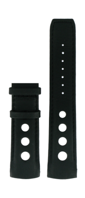 Horlogeband Tissot T044614 / T610029672 Leder Zwart 20mm Horlogeband Tissot T044614 / T610029672 Leder Zwart 20mm