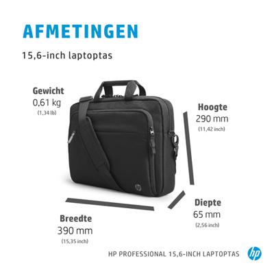 HP Renew Business Laptoptas Geschikt voor max. (laptop): 39,6 cm (15,6) Zwart