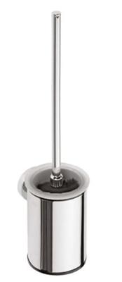 Toiletborstelhouder Sapho X-Round Hangend Rond 9x38.5 cm Chroom