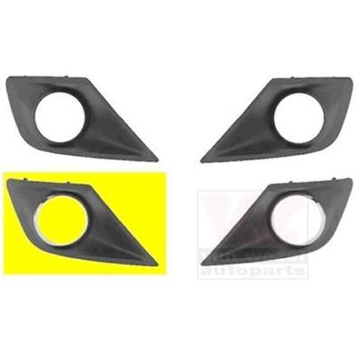 VOORBUMPERGRILL 09+ met MISTLICHTGAT RECHTS Chrome 4033596 VOORBUMPERGRILL 09+ met MISTLICHTGAT RECHTS Chrome 4033596