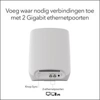 Netgear Orbi RBS760 Tri-band Mesh WiFi 6 Systeem Satelliet mesh access point - thumbnail