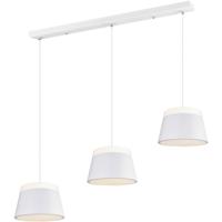 LED Hanglamp - Trion Barnaness - E14 Fitting - 6-lichts - Rond - Mat Wit - Aluminium - thumbnail