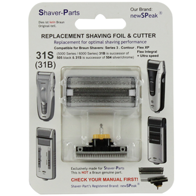 Shaver-Parts Braun Combipack Alt 31s Shaver-Parts Braun Combipack Alt 31s