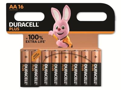 Duracell AA Plus Alkaline 16x