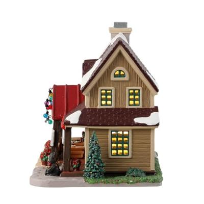 Three Black Bears Bar & Grill 18x23x21 cm Kersthuisje LEMAX - Lemax