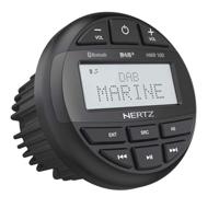 Hertz HMR 10D digitale media-ontvanger met Bluetooth en Dab + voor boten/marine - thumbnail