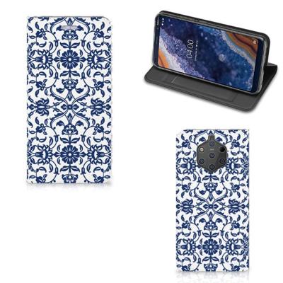 Nokia 9 PureView Smart Cover Flower Blue Nokia 9 PureView Smart Cover Flower Blue