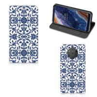 Nokia 9 PureView Smart Cover Flower Blue - thumbnail