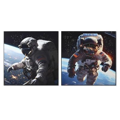 Canvas Home ESPRIT polyestyreen Canvas 100 x 4 x 100 cm