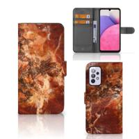 Samsung Galaxy A33 5G | Bookcase | Marmer Bruin - thumbnail