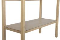 Dressoir DKD Home Decor Natuurlijk Paulownia hout Hout MDF 90 x 40 x 160 cm - thumbnail