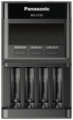 Panasonic BQ-CC65E Batterijlader NiMH AAA (potlood), AA (penlite) Panasonic BQ-CC65E Batterijlader NiMH AAA (potlood), AA (penlite)