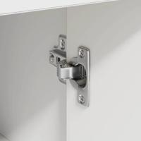 Dressoir met lade Wit 38 x 34,5 x 75 cm Bewerkt hout - thumbnail