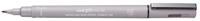 Fineliner uni-ball pin brush fijn lichtgrijs | 12 stuks - thumbnail