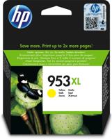 HP inktcartridge 953XL, 1.450 pagina&apos;s, OEM F6U18AE, geel - thumbnail