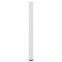 Bartafelpoten 4 st 110-112 cm staal wit - thumbnail