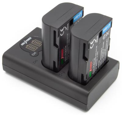 ChiliPower DMW-BLF19E Panasonic USB Duo Kit - Camera accu set