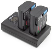 ChiliPower DMW-BLF19E Panasonic USB Duo Kit - Camera accu set - thumbnail
