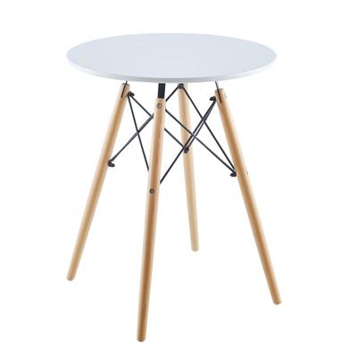 Viking Choice  Matera ronde tafel wit 60x60 cm Saska Garden