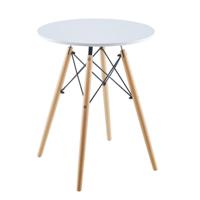 Viking Choice  Matera ronde tafel wit 60x60 cm Saska Garden - thumbnail