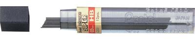 12 Potloodstiften Pentel HB 0,5 mm zwart