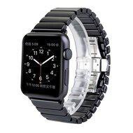 Schakelarmband Keramisch bandje - Zwart - Geschikt voor Apple Watch 44mm / 45mm / 46mm / 49mm Schakelarmband Keramisch bandje - Zwart - Geschikt voor Apple Watch 44mm / 45mm / 46mm / 49mm