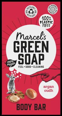 Marcel's Green Soap Body bar - argan & oudh - 150g
