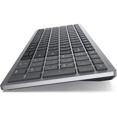 Dell KM7120W Qwerty UK RF & BT Draadloos Toetsenbord - Grijs, Titanium