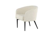 Nohr Fauteuil 'Jennilee' Teddy, kleur Wit - thumbnail