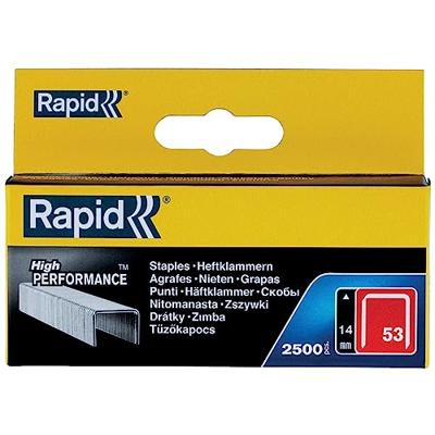 Rapid Nr. 53 dundraadnieten 14 mm, 2.500 stuks - 11860425 - 11860425 Rapid Nr. 53 dundraadnieten 14 mm, 2.500 stuks - 11860425 - 11860425
