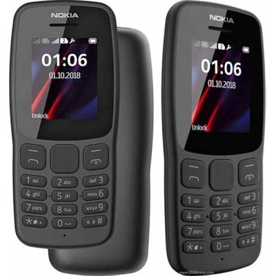 Nokia 106 (2018) 4G Negro (Black) Dual SIM
