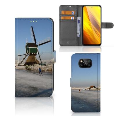 Xiaomi Poco X3 | Poco X3 Pro | Flip Cover | Schaatsers