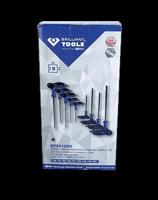 Brilliant Tools BT041200 Haakse schroevendraaierset T 10, T 15, T 20, T 25, T 27, T 30, T 40, T 45, T 50 9-delig - thumbnail