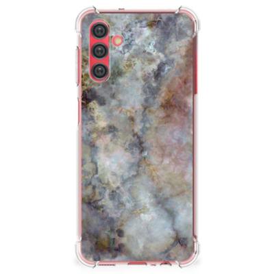 Samsung Galaxy A13 5G | A04s Anti-Shock Hoesje Marmer Grijs Samsung Galaxy A13 5G | A04s Anti-Shock Hoesje Marmer Grijs