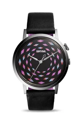 Horlogeband Fossil ES4105 Leder Zwart 20mm Horlogeband Fossil ES4105 Leder Zwart 20mm