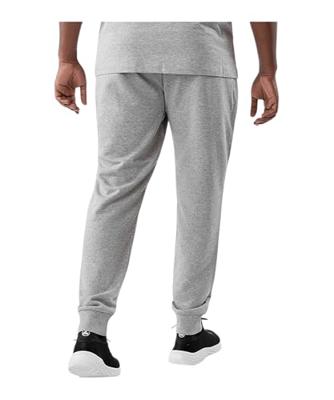JAKO 6565K Joggingbroek Base Met Boord Kids - Lichtgrijs Gemeleerd - 128