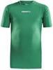 Craft 1906859 Pro Control Compression Tee JR - Team Green - 134/140 - thumbnail
