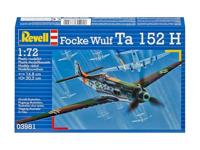Revell 1/72 Focke Wulf Ta 152 H - thumbnail