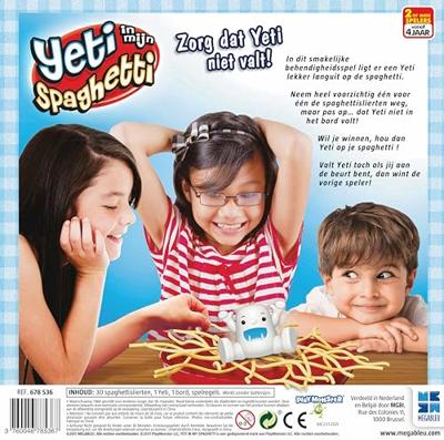Spel Yeti In Mijn Spaghetti - thumbnail