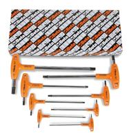 Beta ?8-delig set haakse zeskant stiftsleutels, met kracht handgreep (art. 96T) 96T/S8 - 000960933 - thumbnail