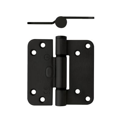 Intersteel Glijlagerscharnier 89 x 89 x 3 mm din links zwart