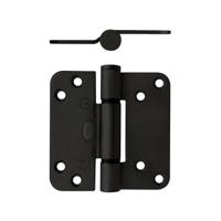 Intersteel Glijlagerscharnier 89 x 89 x 3 mm din links zwart - thumbnail