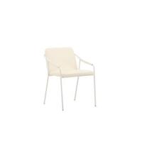 Fjôrd - Eetkamerstoel Beige - PU Leer - Tvist - Set van 2 - thumbnail