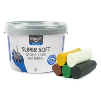 Creall supersoft klei safari kleuren, 1750gr. - thumbnail