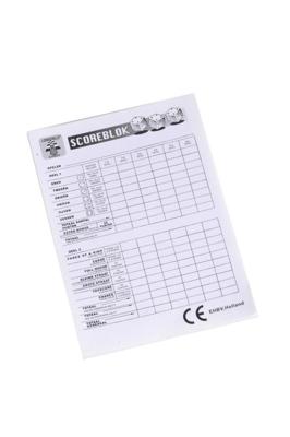 Longfield Games scoreblok Yahtzee wit 100 vellen Longfield Games scoreblok Yahtzee wit 100 vellen