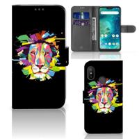 Xiaomi Mi A2 Lite Leuk Hoesje Lion Color - thumbnail