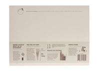 Vouwmap djois tree-free folio ongelijk 226gr beige | 10 stuks - thumbnail