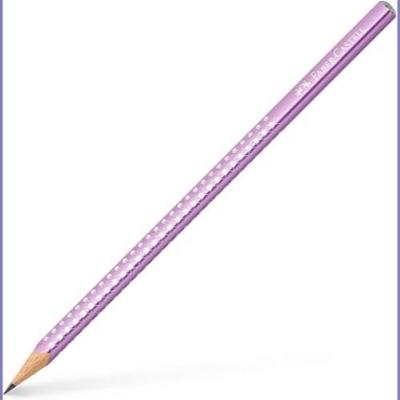 Faber Castell Potlood Grip sparkle - violet metallic