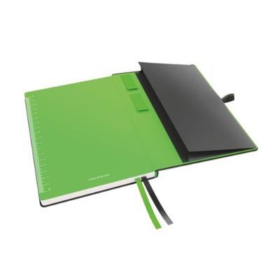Leitz Complete notitieboek, ft A5, harde kaft, gelijnd, zwart
