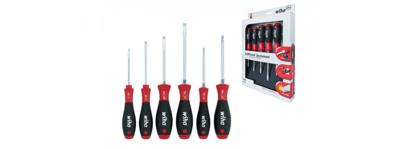 SoftFinish sleufkop Phillips-schroevendraaierset, 6-delig 308 HK6 6-delig 21248 Wiha